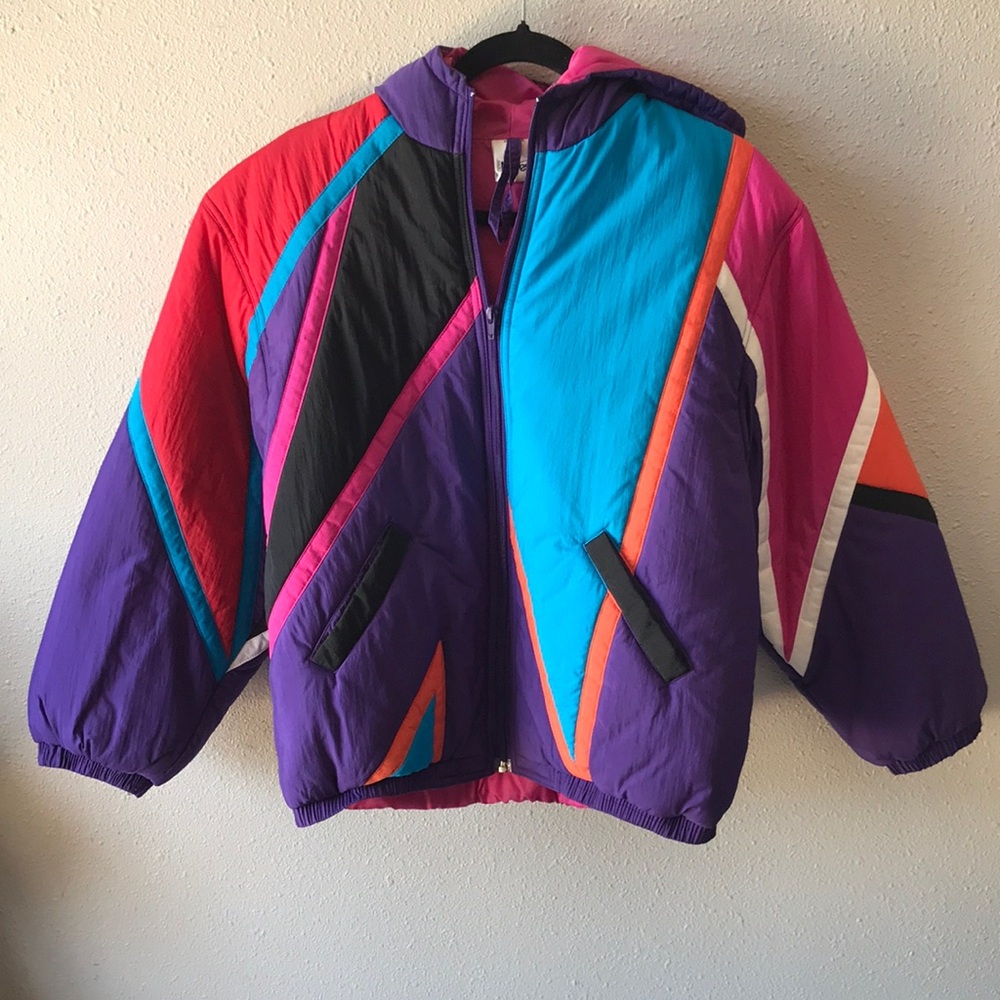 Vintage New Moves Hooded Windbreaker